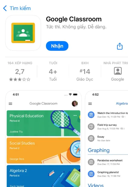 Cách nộp bài tập trên Google Classroom