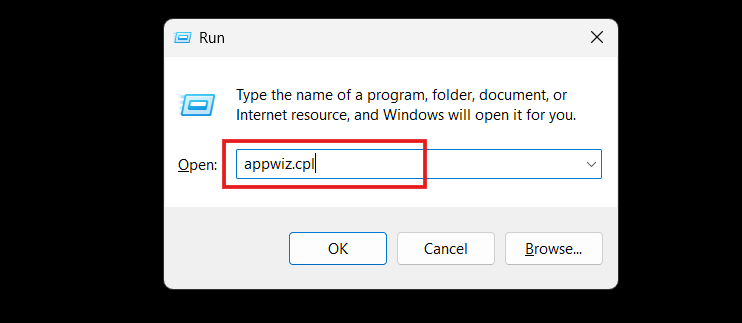Gỡ Google Drive qua Control Pannel