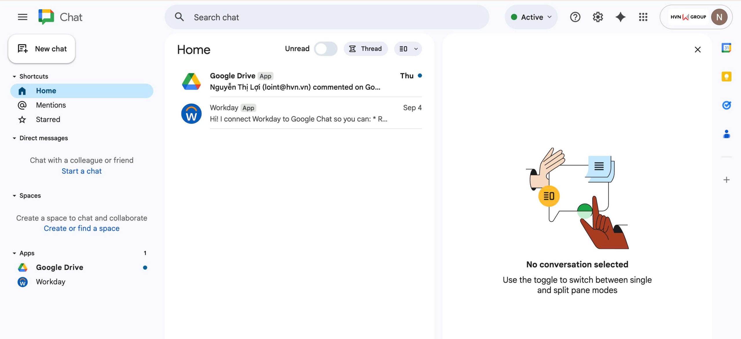 Hướng dẫn sử dụng Google Workspace cơ bản
