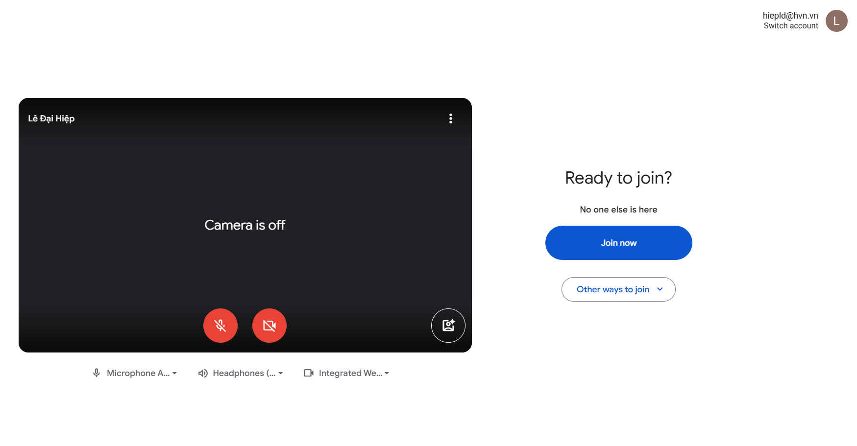 Cách vào Google Meet không cần duyệt