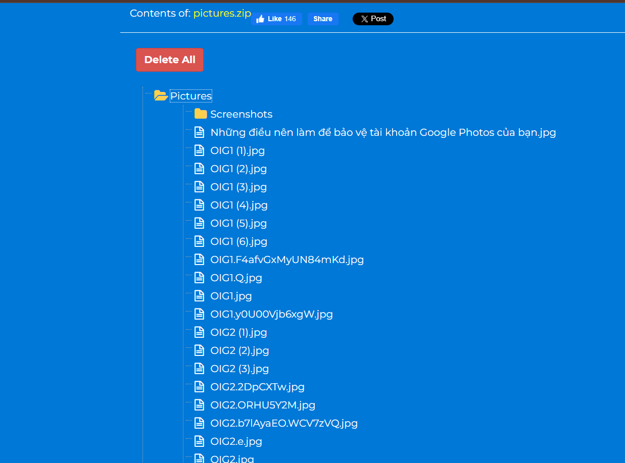 Hướng dẫn mở tệp nén trong Google Drive