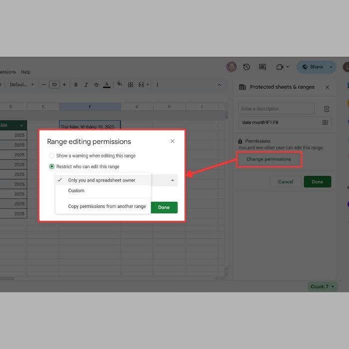Cách để mở khóa công thức trong Google Sheets