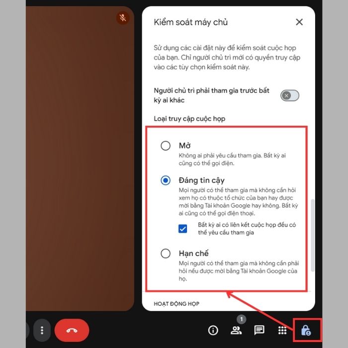 Cách vào Google Meet không cần duyệt