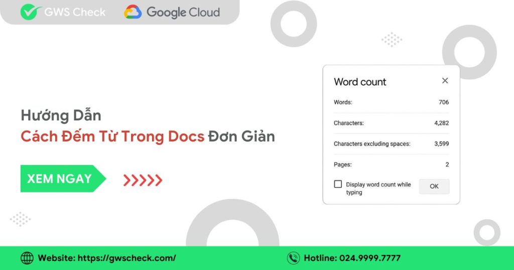 Hướng Dẫn Cách Đếm Từ Trong Docs Cực Kì Đơn Giản