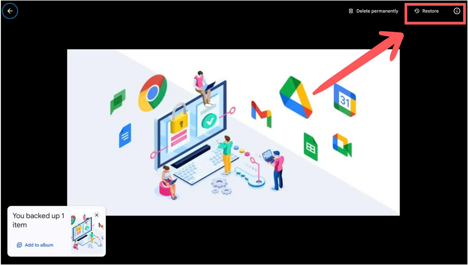Cách Khôi Phục Ảnh Đã Xóa Vĩnh Viễn Trên Google Photos