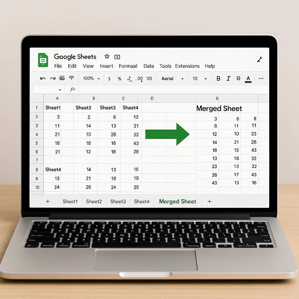 Lý do nên gộp nhiều Sheet thành 1 Sheet trong Google Sheets?