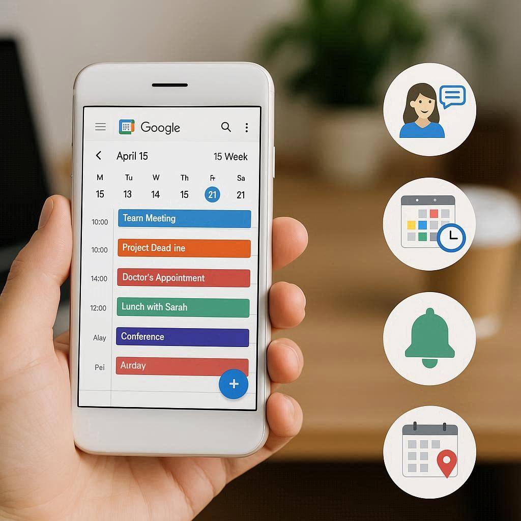 Những lợi ích khi quản lý thời gian hiệu quả với Google Calendar