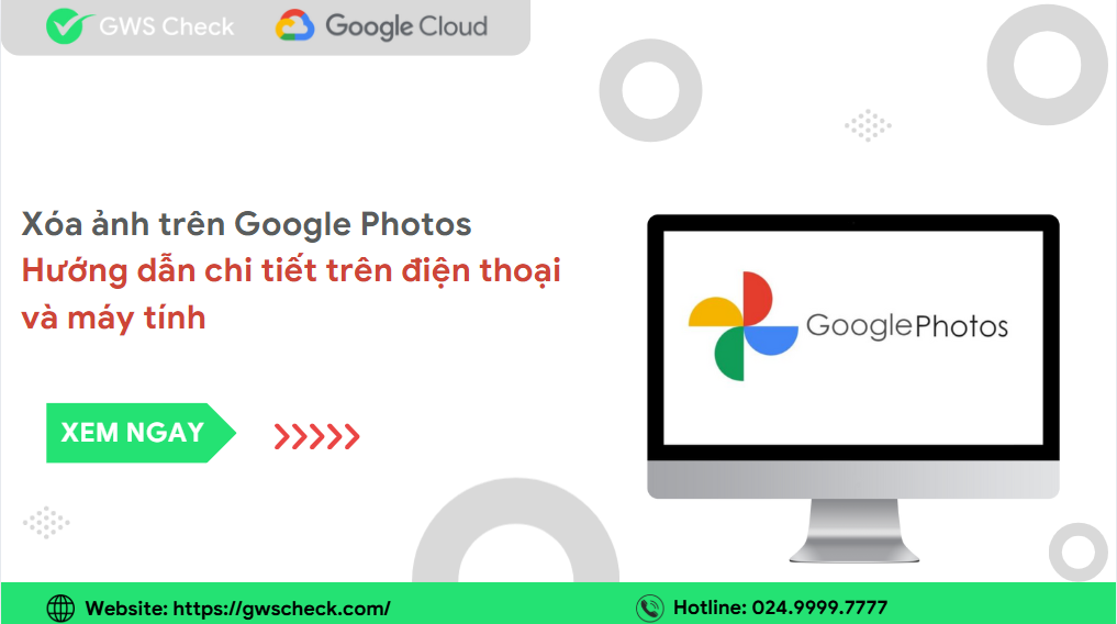 Xóa ảnh trên Google Photos