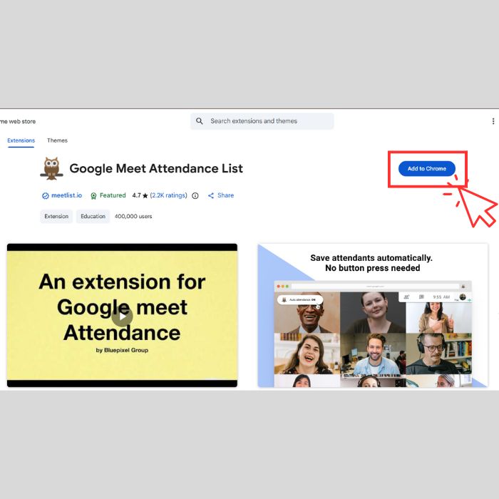 Cách điểm danh trên Google Meet bằng tiện ích mở rộng