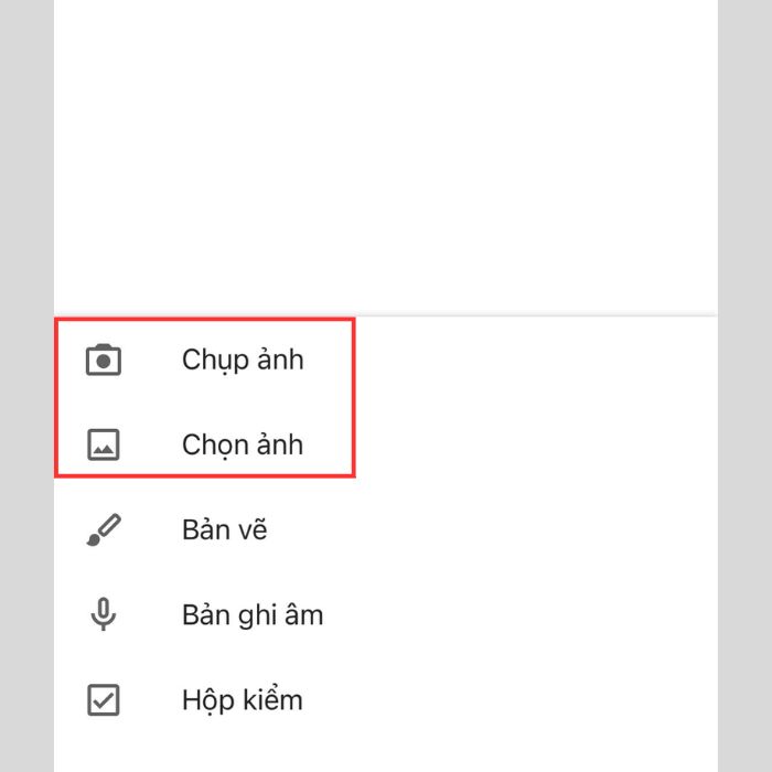 Google Keep chuyển ảnh thành văn bản trên điện thoại