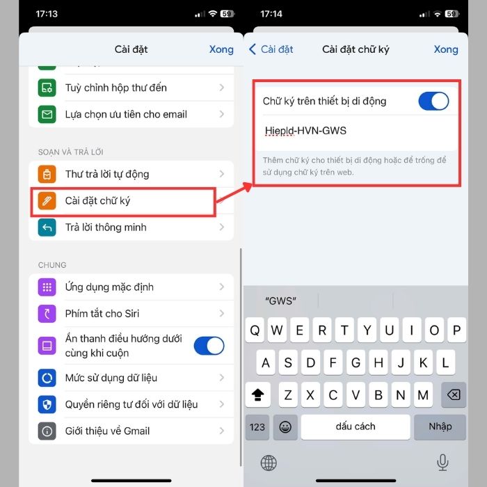 Hướng dẫn cách tạo chữ ký trong Gmail chuyên nghiệp bằng điện thoại