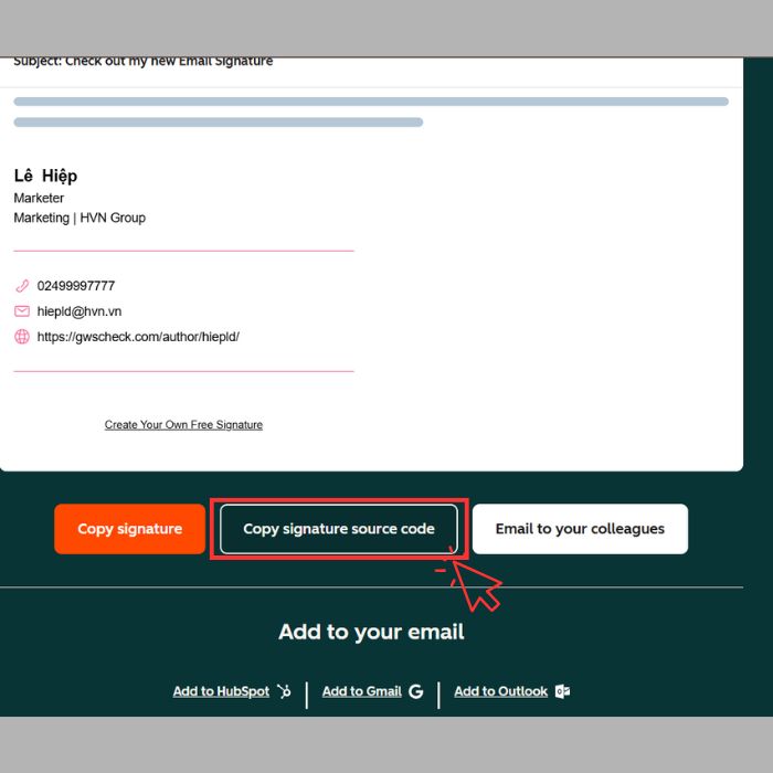 Hướng dẫn cách tạo chữ ký trong Gmail chuyên nghiệp bằng máy tính