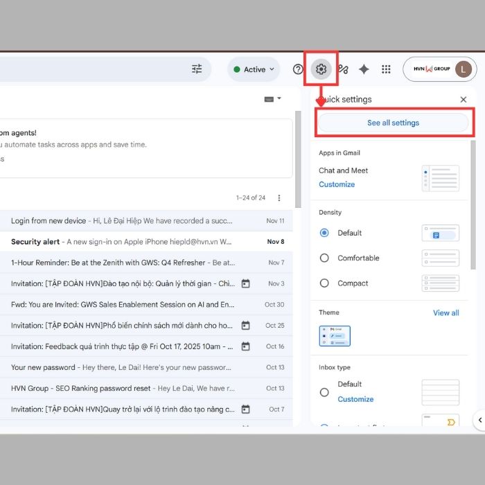 Hướng dẫn cách tạo chữ ký trong Gmail chuyên nghiệp bằng máy tính