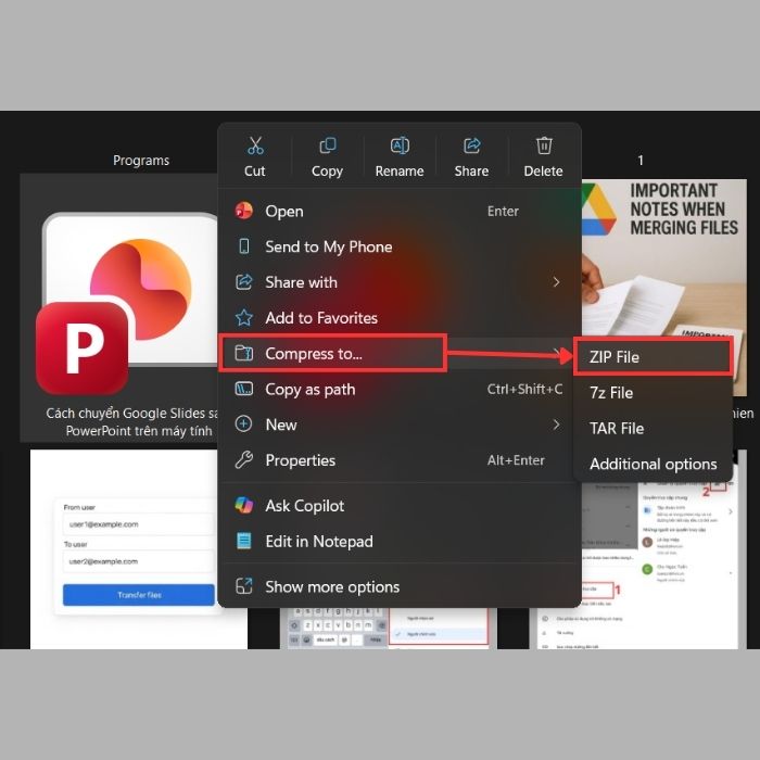 Hướng dẫn chi tiết các cách gộp file trong Google Drive