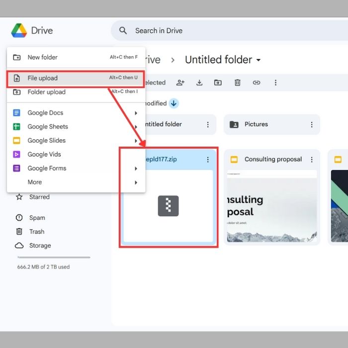Hướng dẫn chi tiết các cách gộp file trong Google Drive