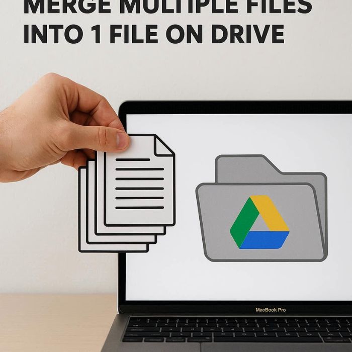 Tại sao bạn nên gộp nhiều file thành 1 file trên Drive?
