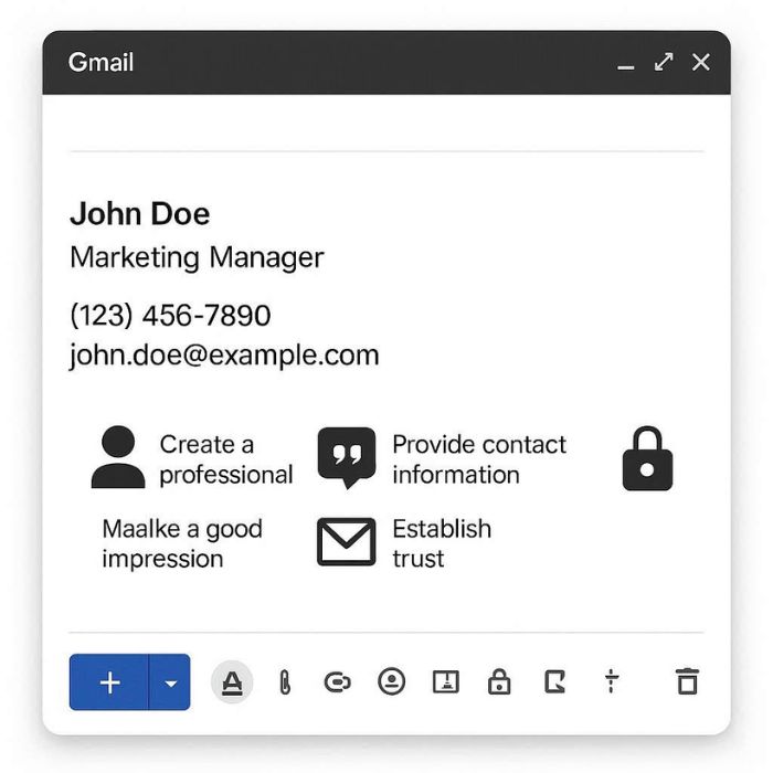 Tại sao bạn nên tạo chữ ký Gmail chỉn chu