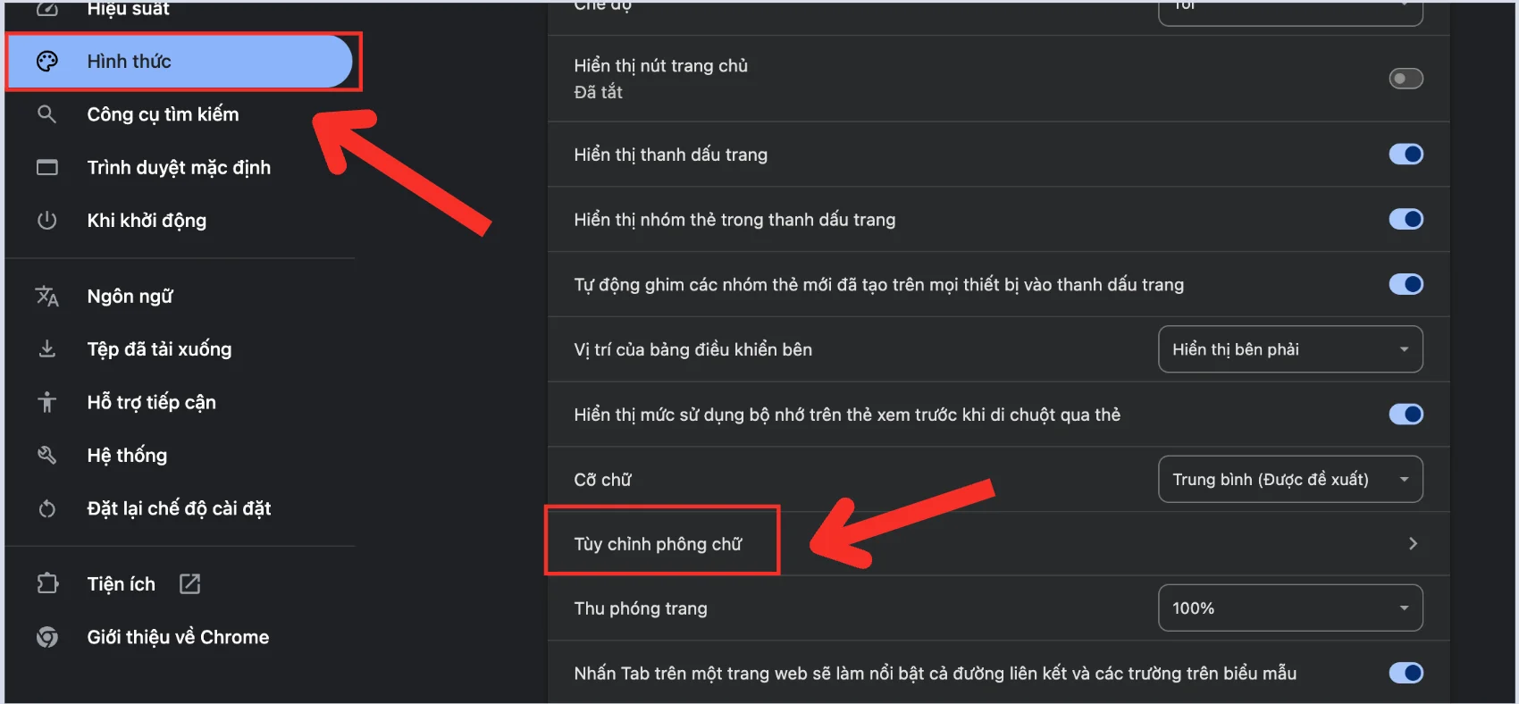 Cách khắc phục Chrome bị lỗi font chữ