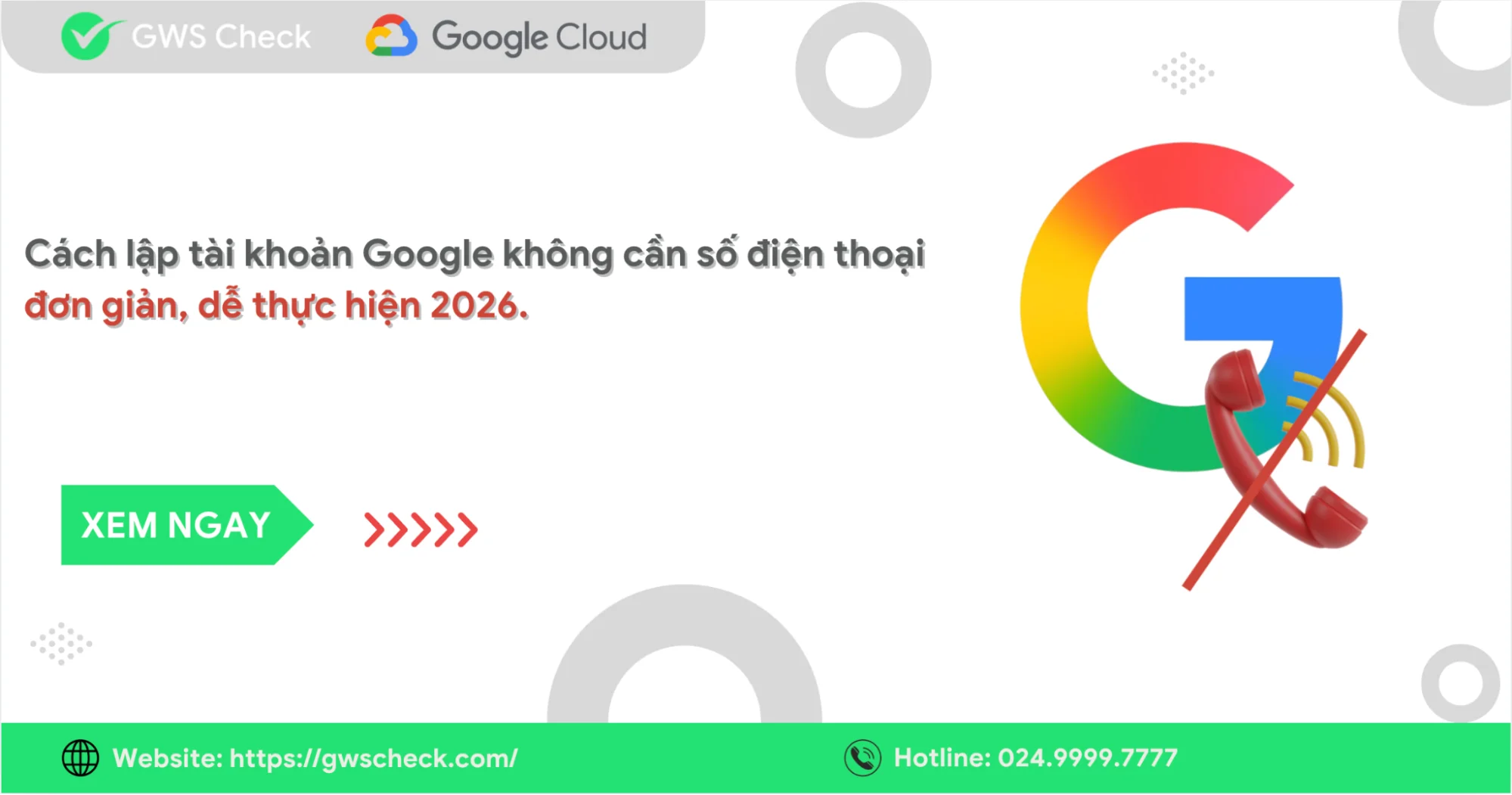 Cách lập tài khoản Google không cần số điện thoại đơn giản 2026