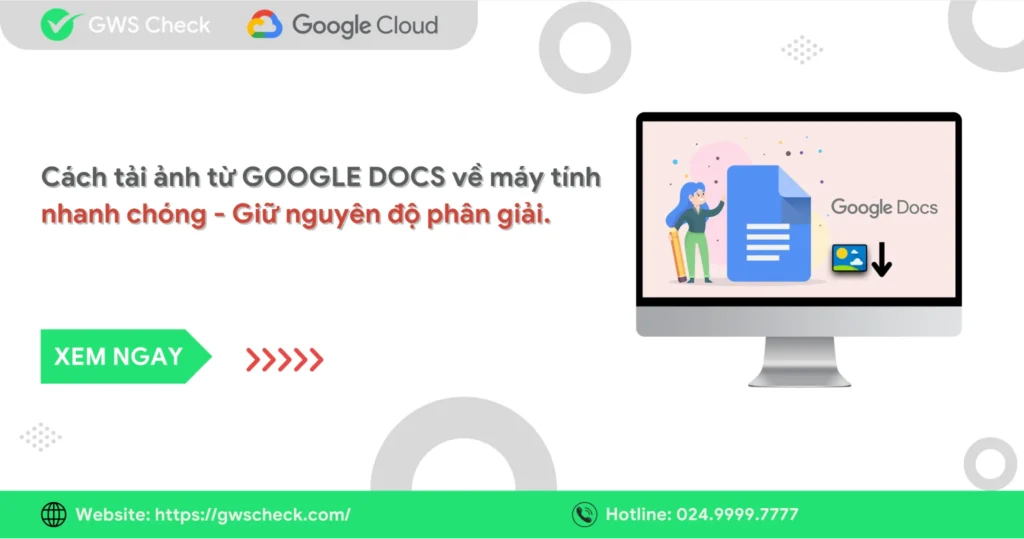Cách tải ảnh từ GOOGLE DOCS về máy tính