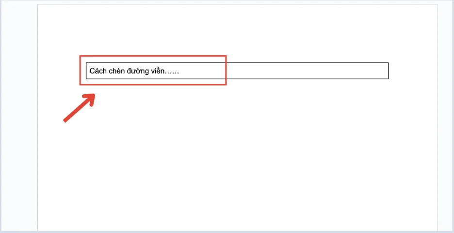 Cách thêm đường viền trong Google Docs bằng Bảng (Table)