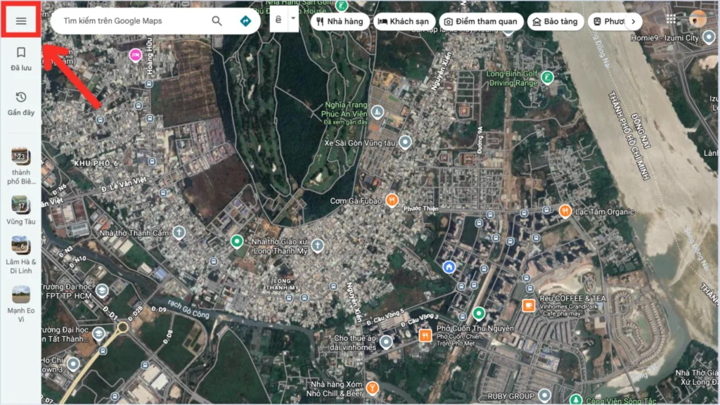 Cách xóa lịch sử Google Map trên máy tính
