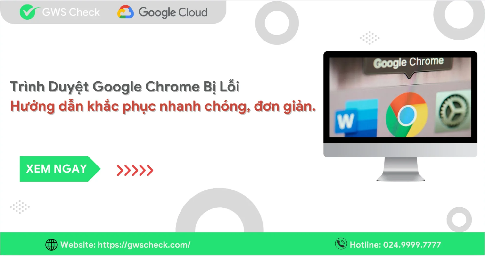 Trình duyệt Google Chrome bị lỗi: Hướng dẫn khắc phục nhanh chóng