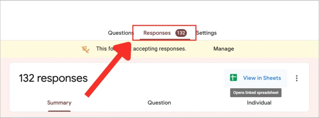Cách sao chép biểu đồ từ Google Forms sang PowerPoint