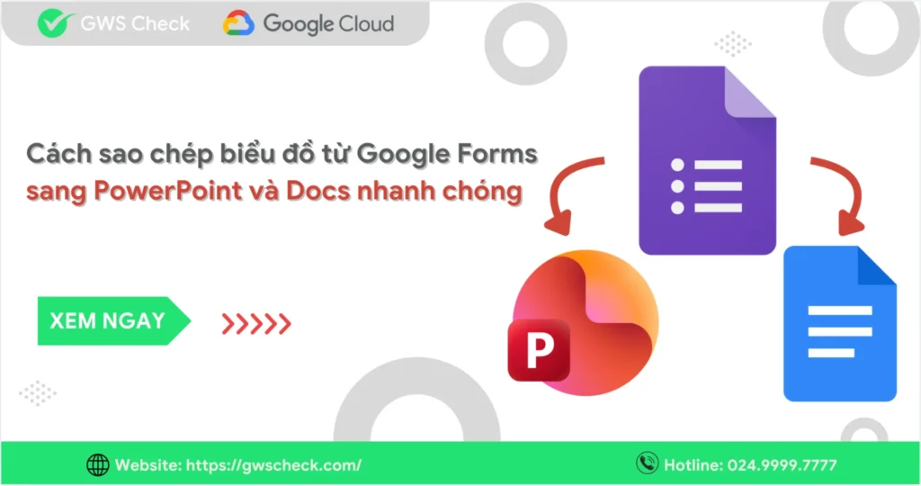 Cách sao chép biểu đồ từ Google Forms sang PowerPoint và Docs nhanh chóng