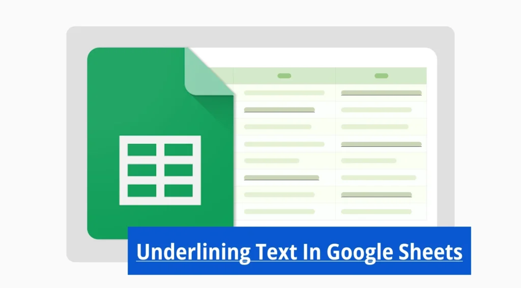 Gạch chân trong Google Sheets là gì?
