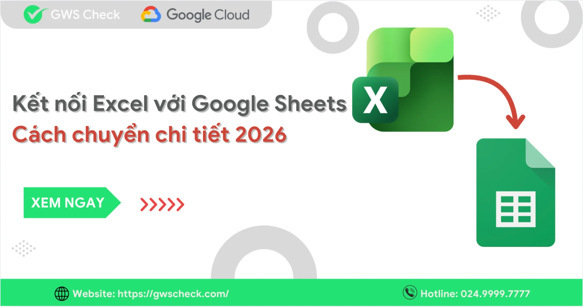 Kết nối Excel với Google Sheets: Cách chuyển chi tiết 2026