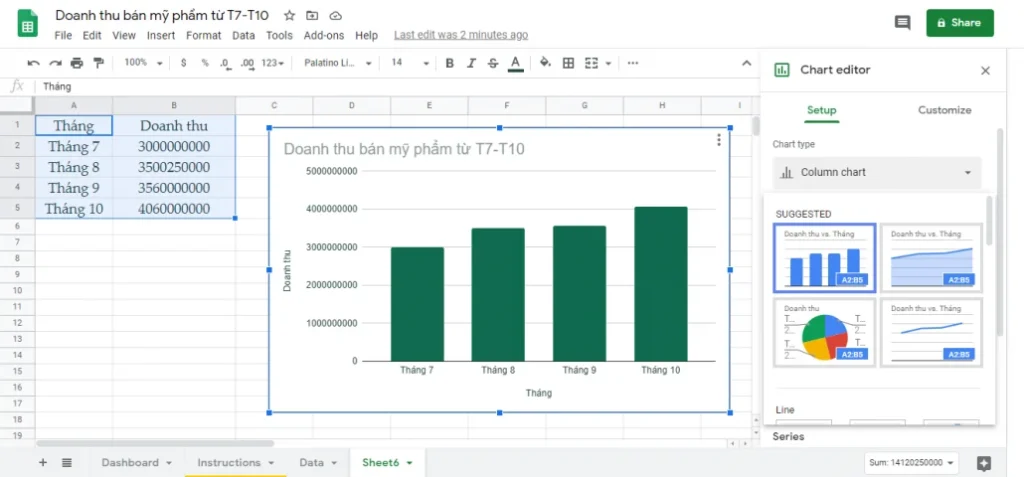 Tại sao nên lựa chọn cách vẽ sơ đồ trên Google Sheets?