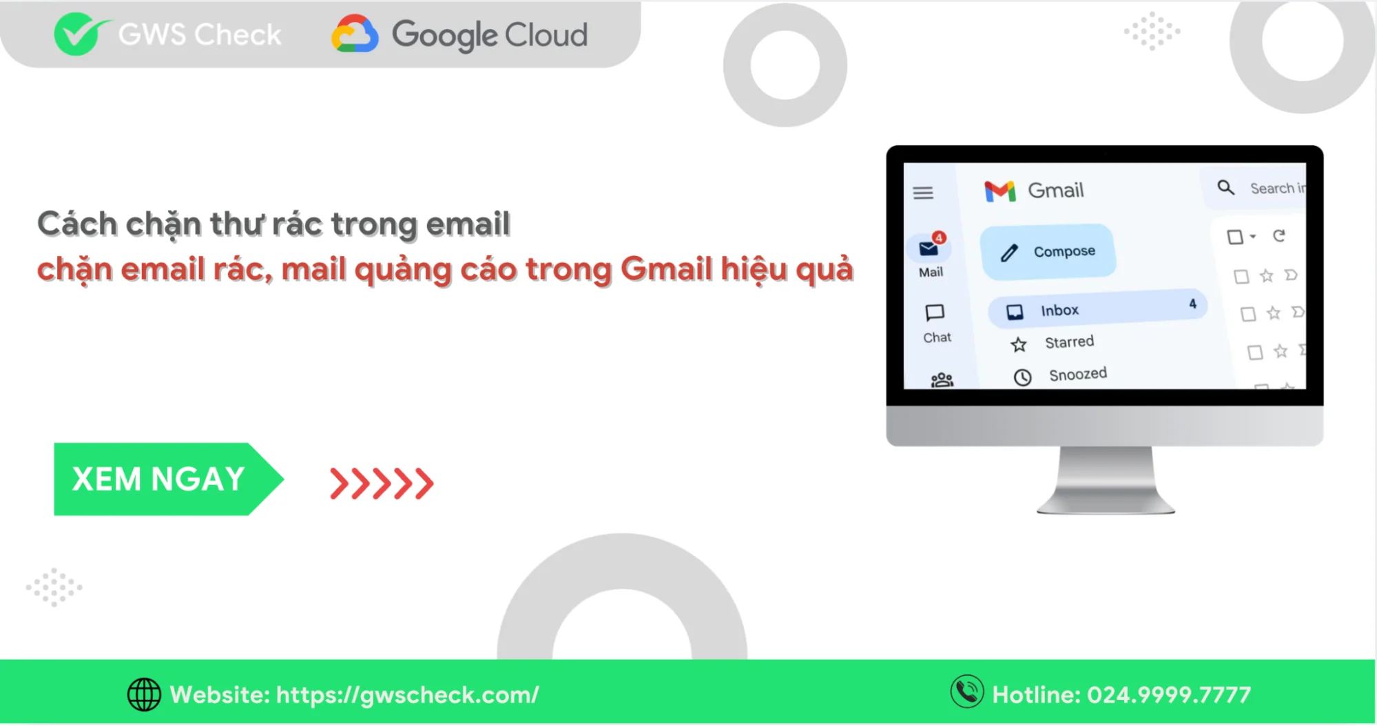 03 Cách chặn thư rác trong email