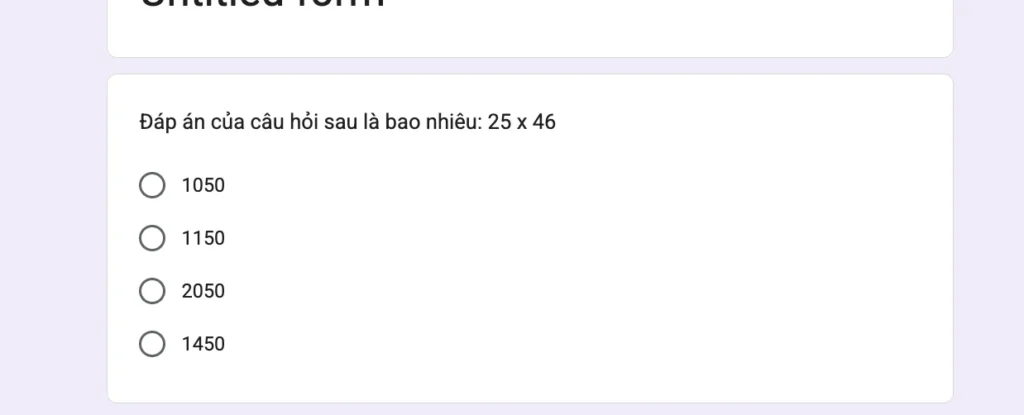 Cách chuyển file Word sang Google Forms bằng AI
