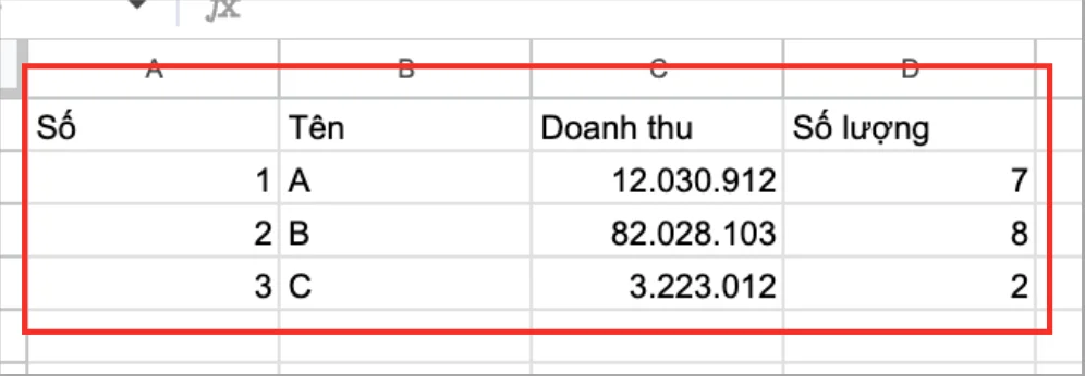 Cách sử dụng hàm OR trong Google Sheets chi tiết