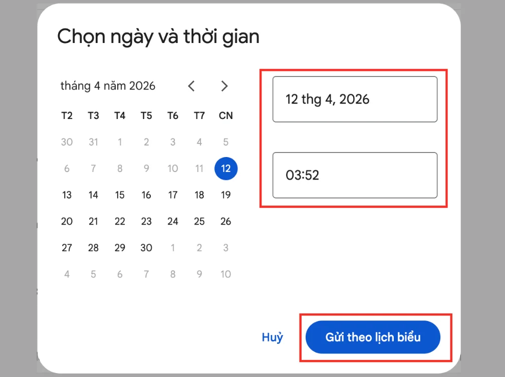 Hướng dẫn cách hẹn giờ gửi mail trong Gmail