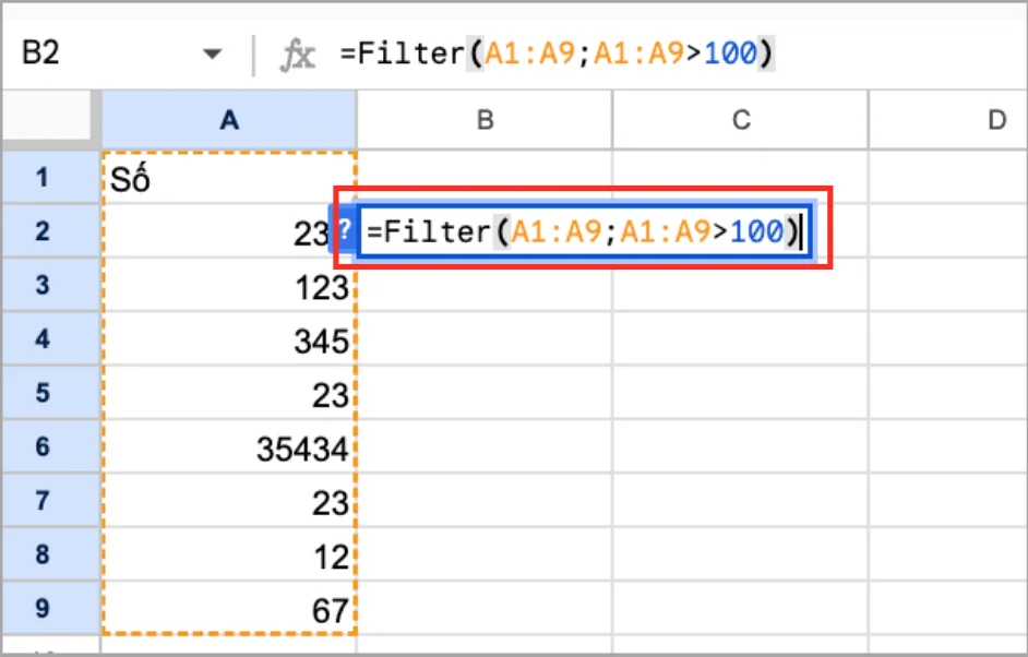 Hướng dẫn chi tiết cách lọc dữ liệu sang sheets khác trong Google Sheets.