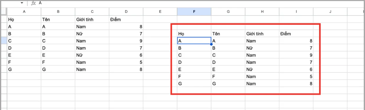 Hướng dẫn chi tiết cách lọc dữ liệu sang sheets khác trong Google Sheets.