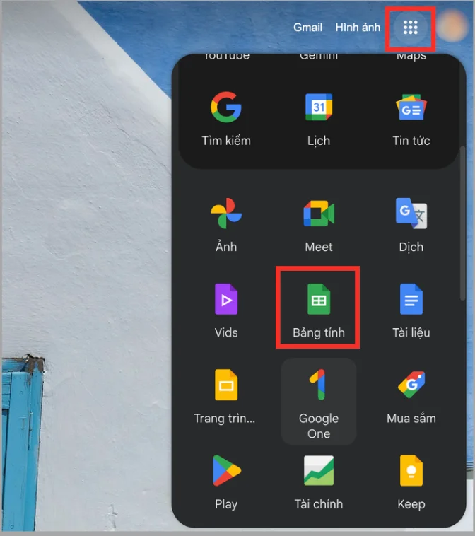Hướng dẫn các cách tạo bảng tính Google Sheets