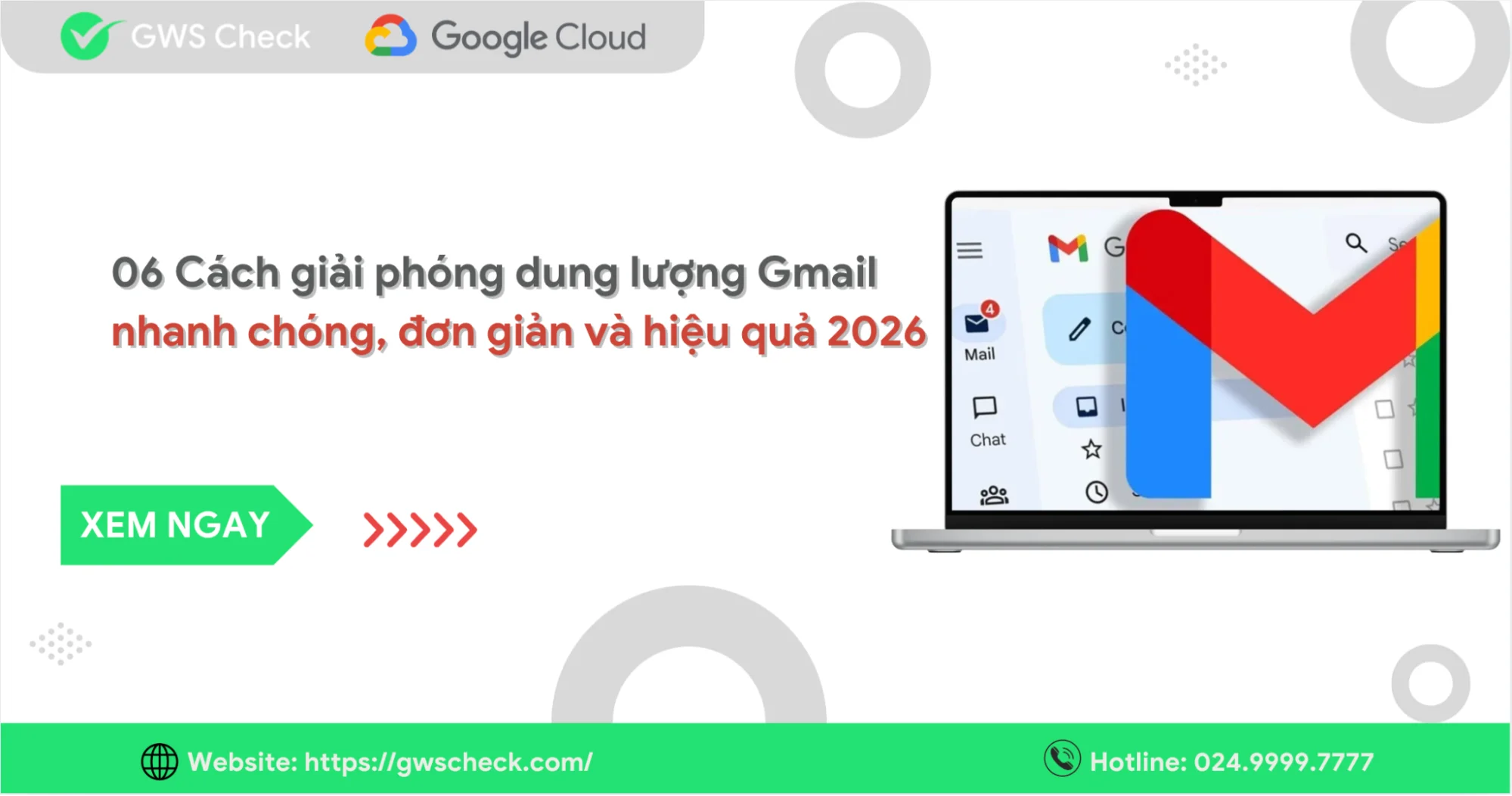 06 Cách giải phóng dung lượng Gmail nhanh chóng, đơn giản và hiệu quả
