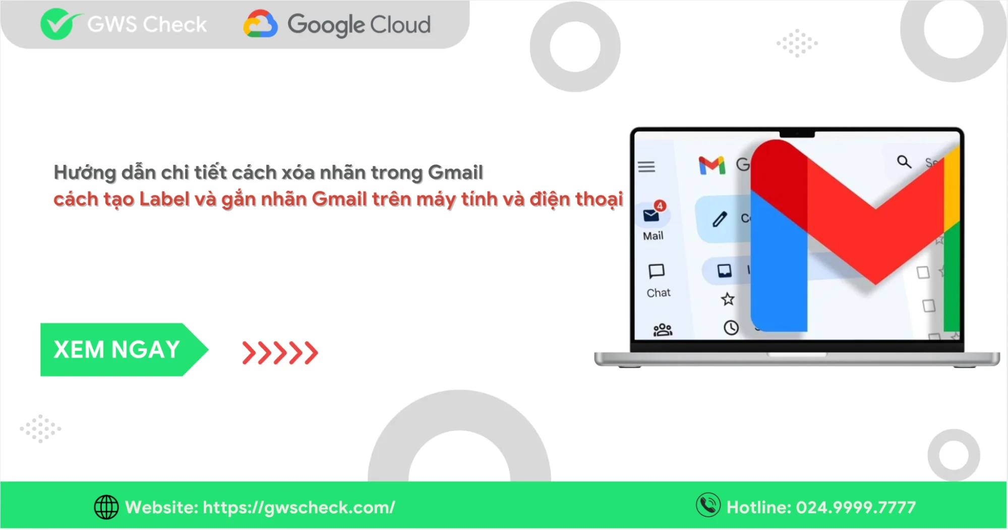 Hướng dẫn cách xóa nhãn trong Gmail trên máy tính và điện thoại