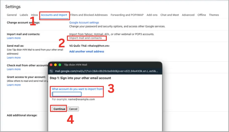Hướng dẫn cách chuyển dữ liệu từ Gmail cũ sang Gmail mới