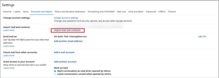 Hướng dẫn cách chuyển dữ liệu từ Gmail cũ sang Gmail mới