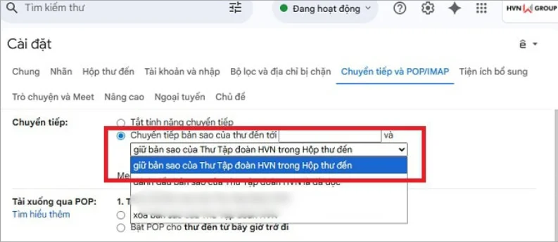 Hướng dẫn cách chuyển dữ liệu từ Gmail cũ sang Gmail mới bằng Chuyển tiếp và POP/IMA