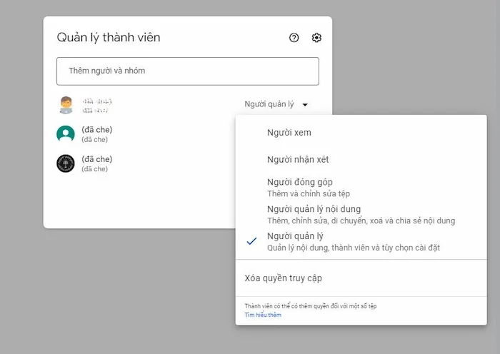 Cách tạo bộ nhớ dùng chung Google Drive