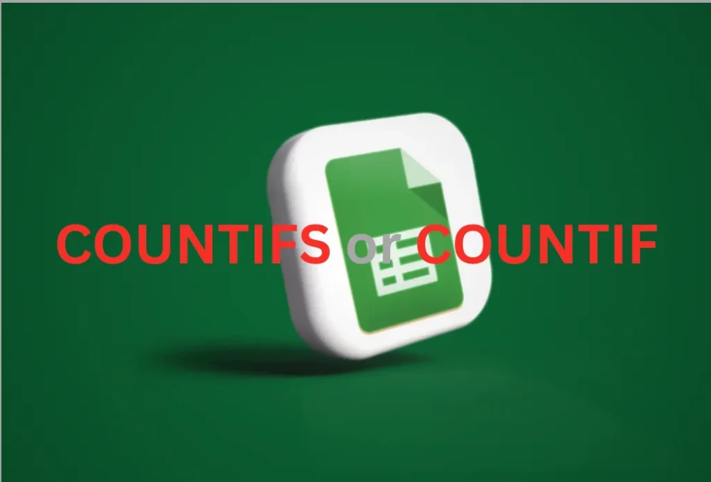 Hàm COUNTIFS khác gì với hàm COUNTIF?