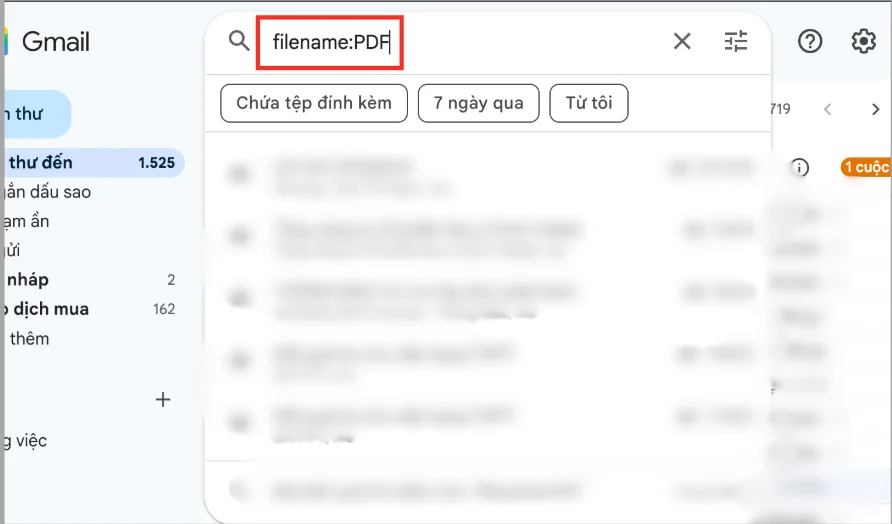  Xoá các tệp đính kèm trong Gmail 