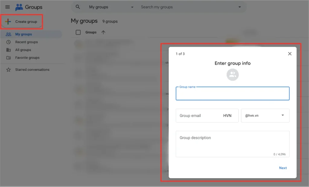 Cách tạo Group Email trong Gmail - Nâng cao bằng Google Groups
