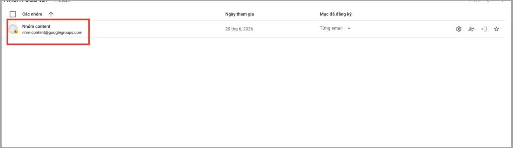 Cách tạo Group Email trong Gmail - Nâng cao bằng Google Groups