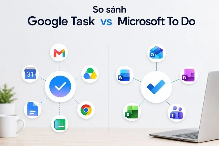 Microsoft To Do vs Google Tasks - Nên chọn công cụ nào cho từng tình huống cụ thể?